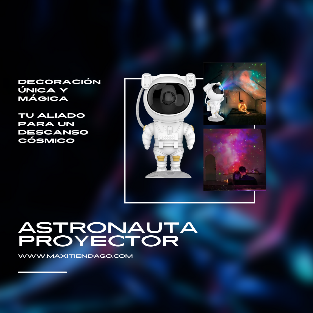 Astronauta Proyector de Galaxia