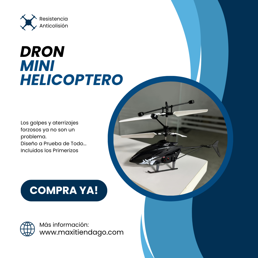 Dron Mini Helicóptero
