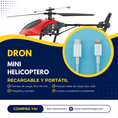 Dron Mini Helicóptero