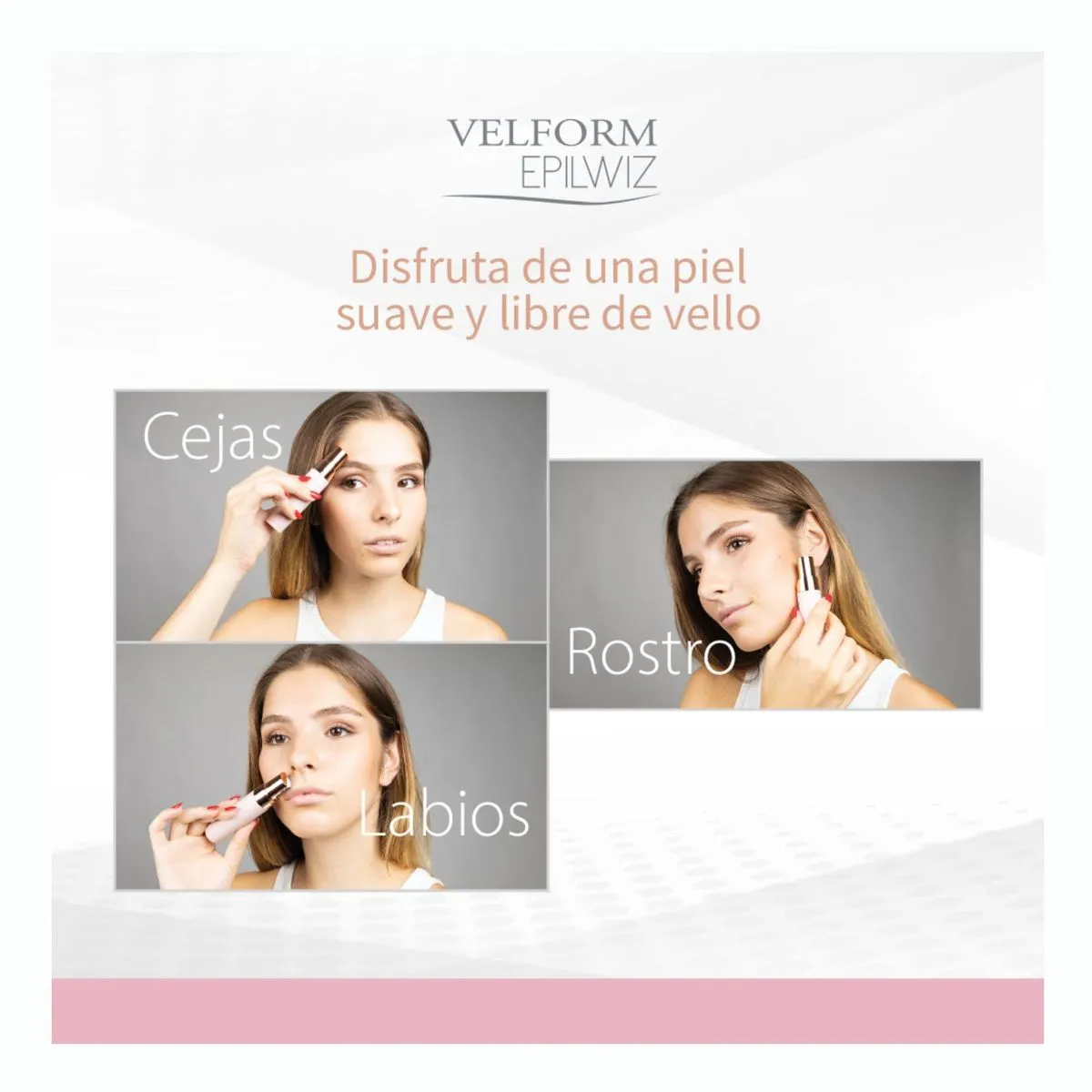 Depiladora de Vello Velform Epilwiz