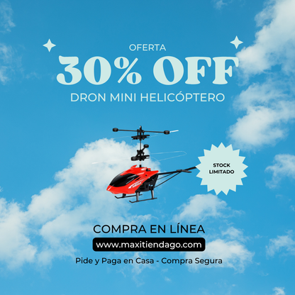 Dron Mini Helicóptero