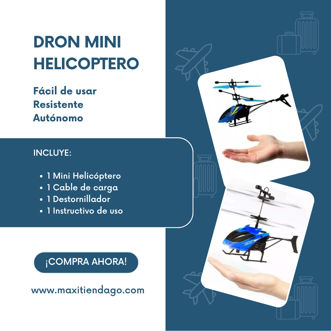 Dron Mini Helicóptero