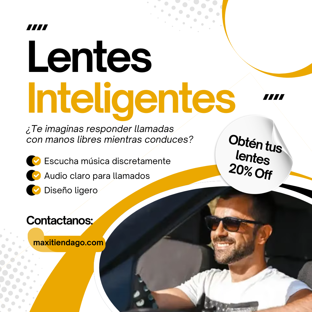 Lentes Inteligentes Bluetooth