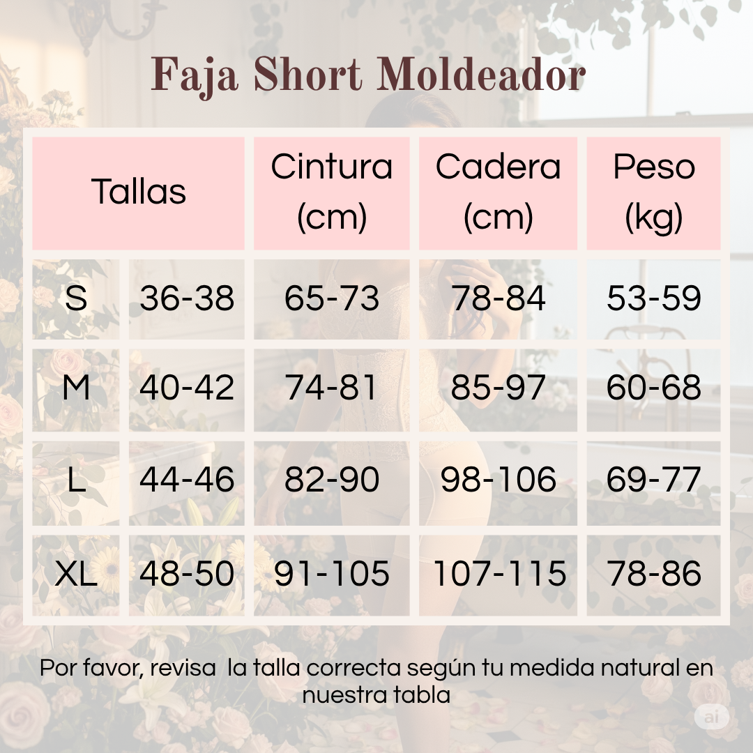 Faja Short Moldeador
