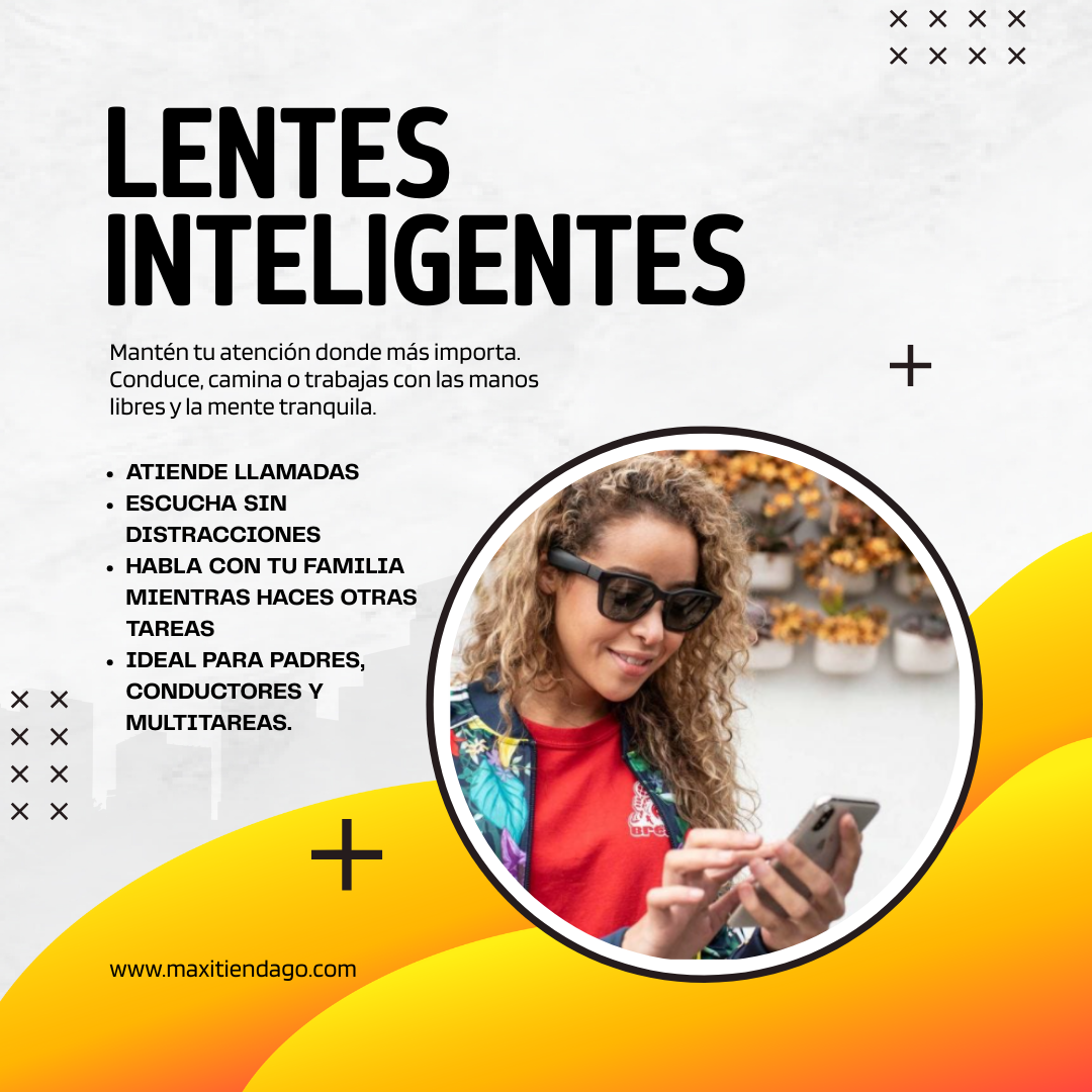 Lentes Inteligentes Bluetooth