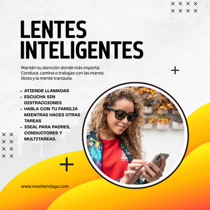 Lentes Inteligentes Bluetooth