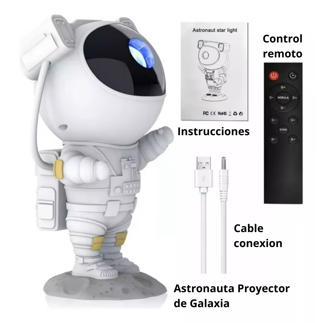 Astronauta Proyector de Galaxia