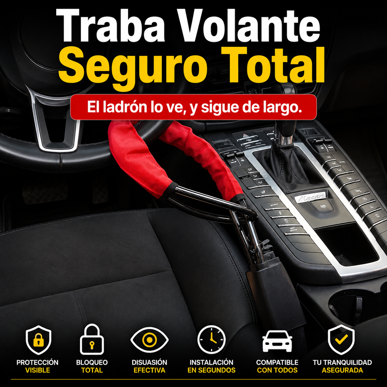 Traba Volante Seguro Total