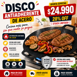 Disco Antiadherente de Acero