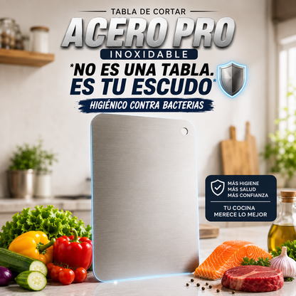 Tabla de Cortar Acero Pro Inoxidable