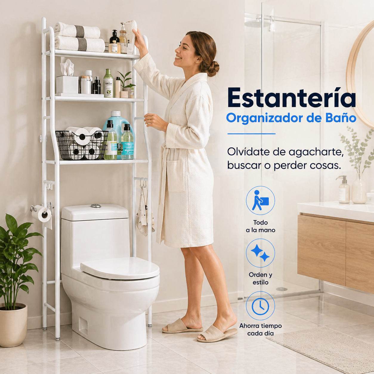 Estantería Organizador de Baño