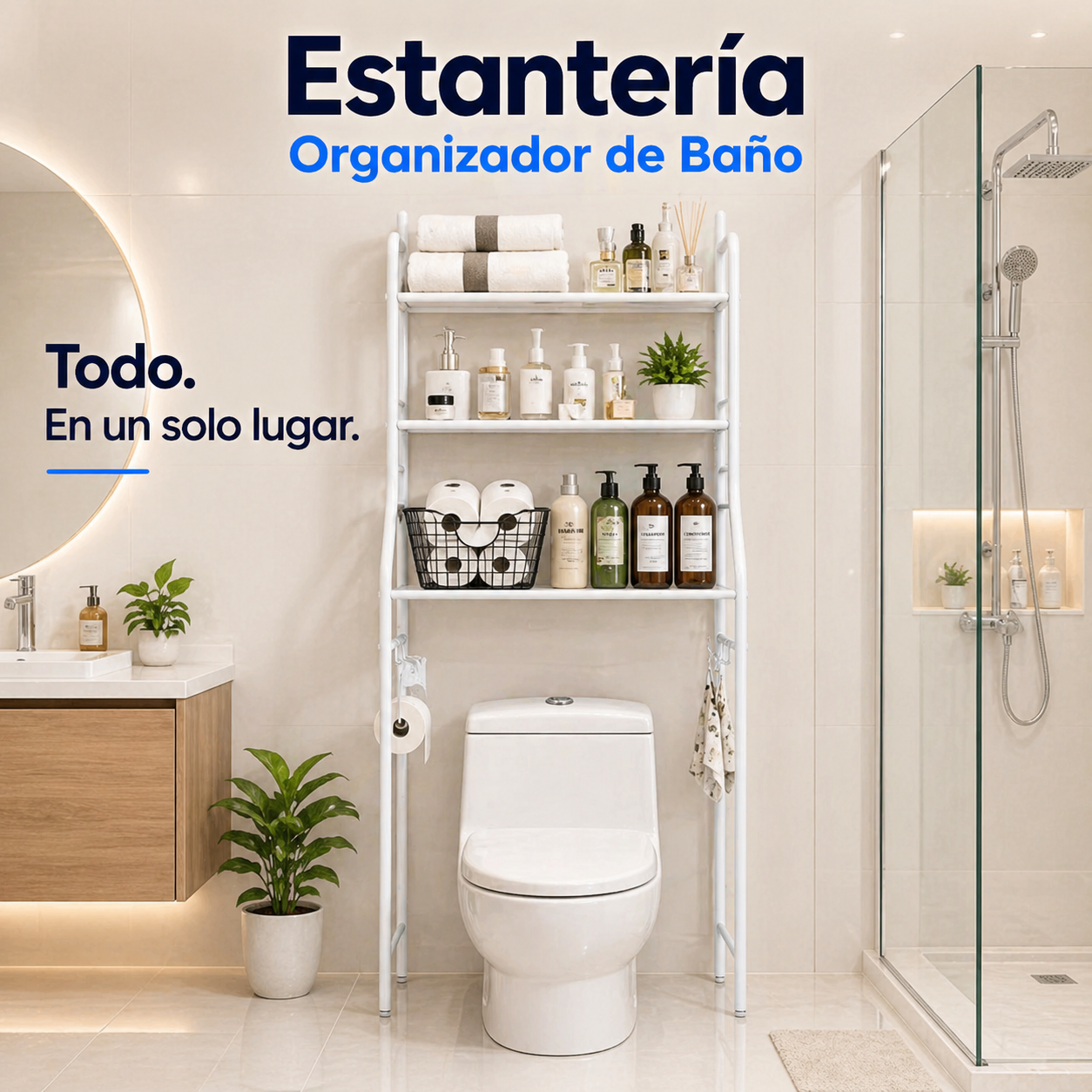 Estantería Organizador de Baño
