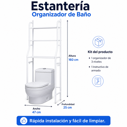 Estantería Organizador de Baño