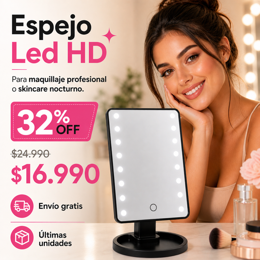 Espejo Led HD