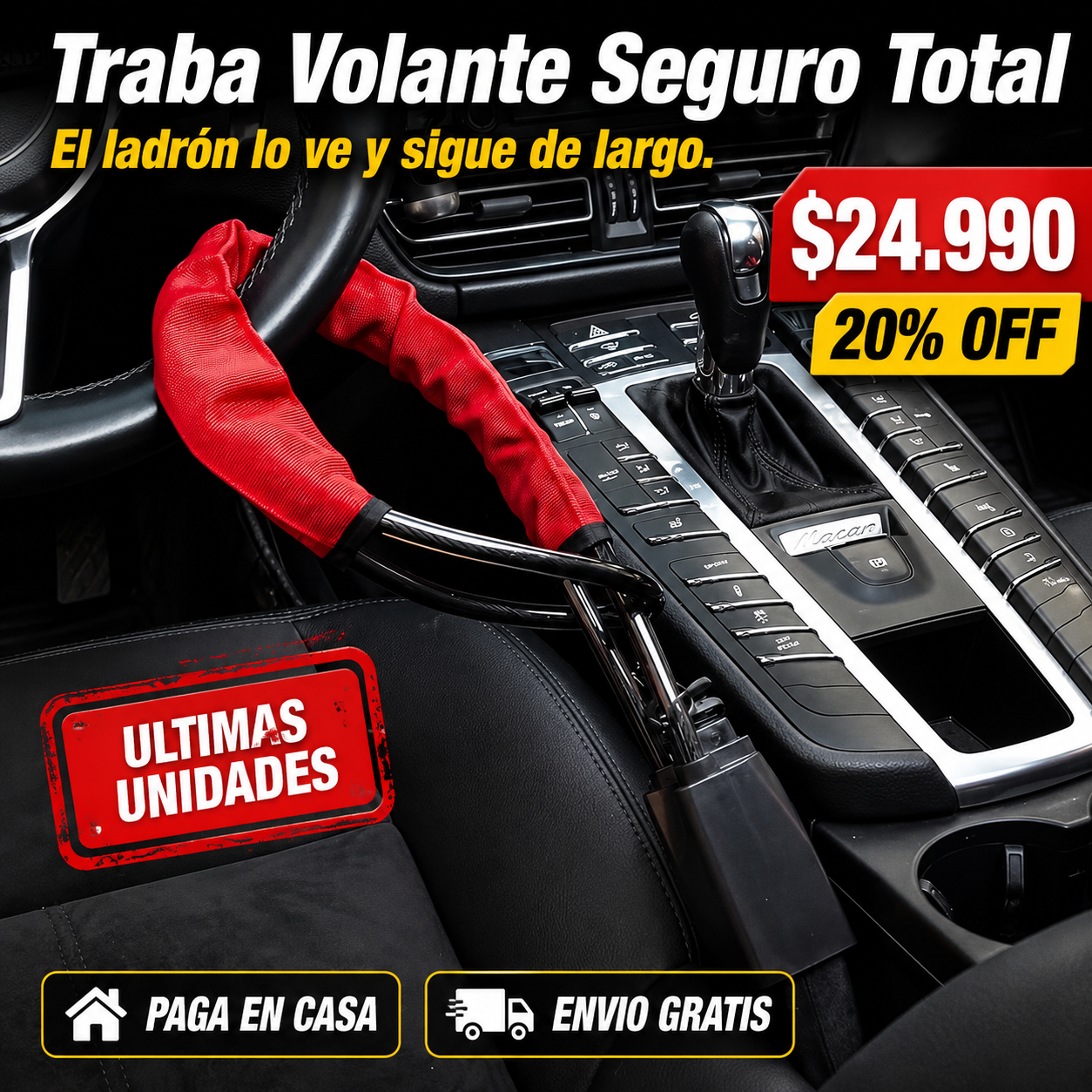 Traba Volante Seguro Total