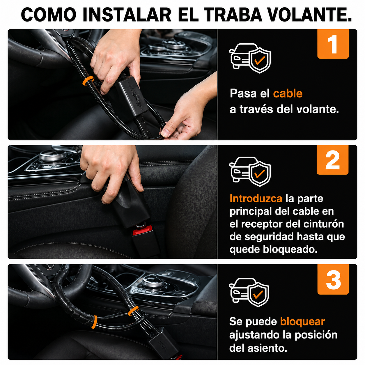 Traba Volante Seguro Total