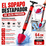 Sopapo Destapador de Inodoro con Presión de Aire