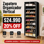 Zapatero Organizador Vertical