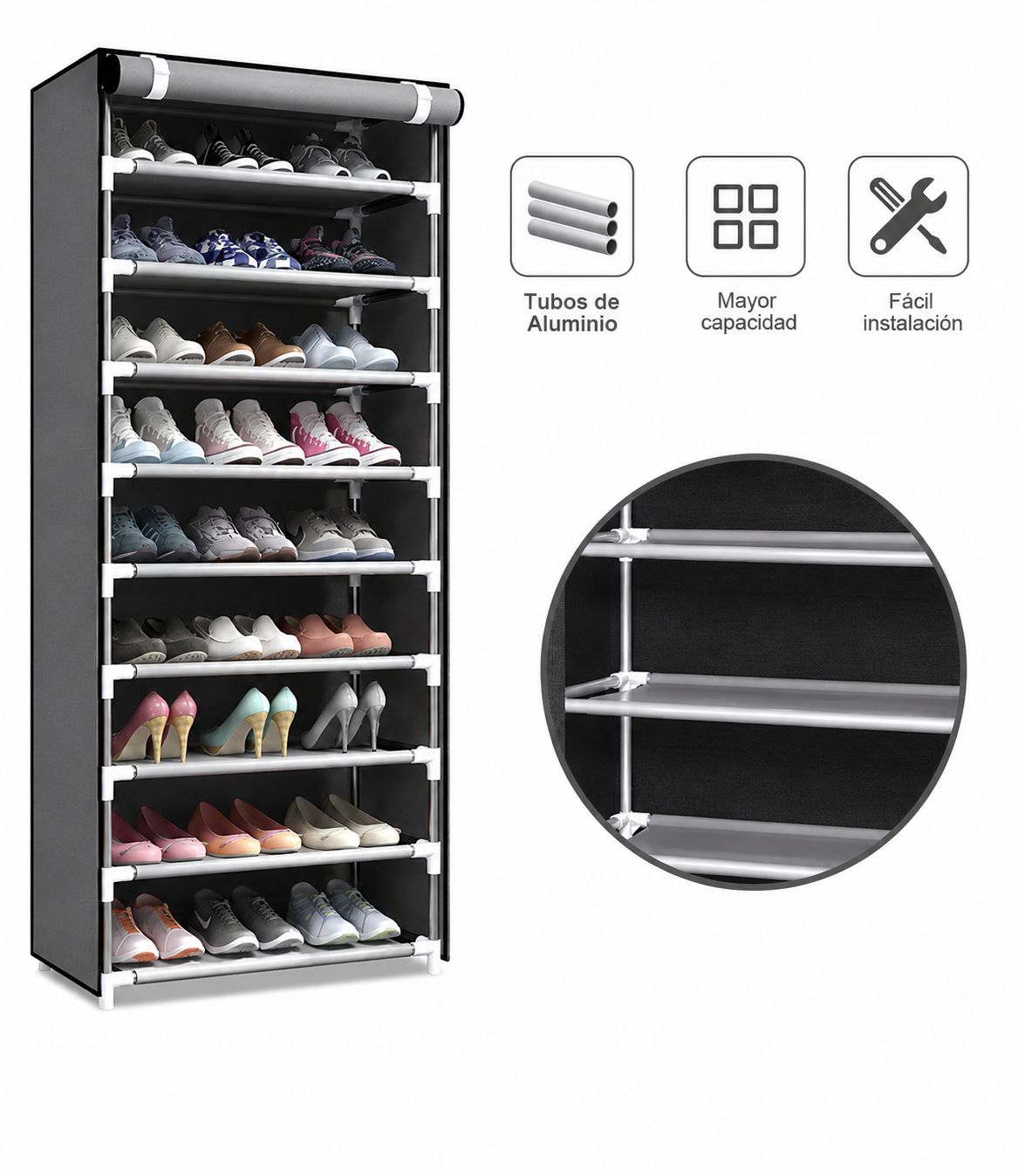Zapatero Organizador Vertical