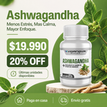 Ashwagandha + Magnesio 1000mg 60 CAPS