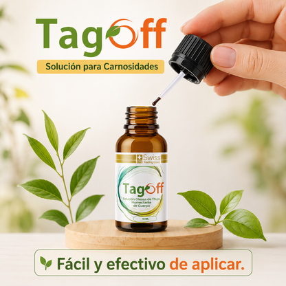 Tag Off Solución para Carnosidades
