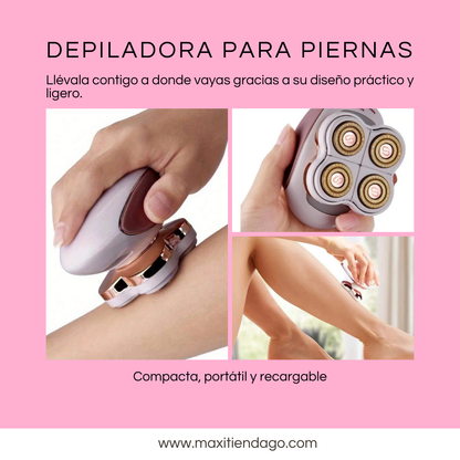 Depiladora Eléctrica para Piernas