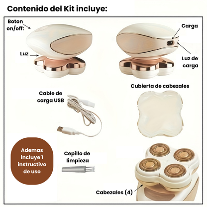 Depiladora Eléctrica para Piernas