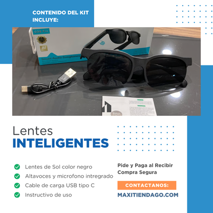 Lentes Inteligentes Bluetooth