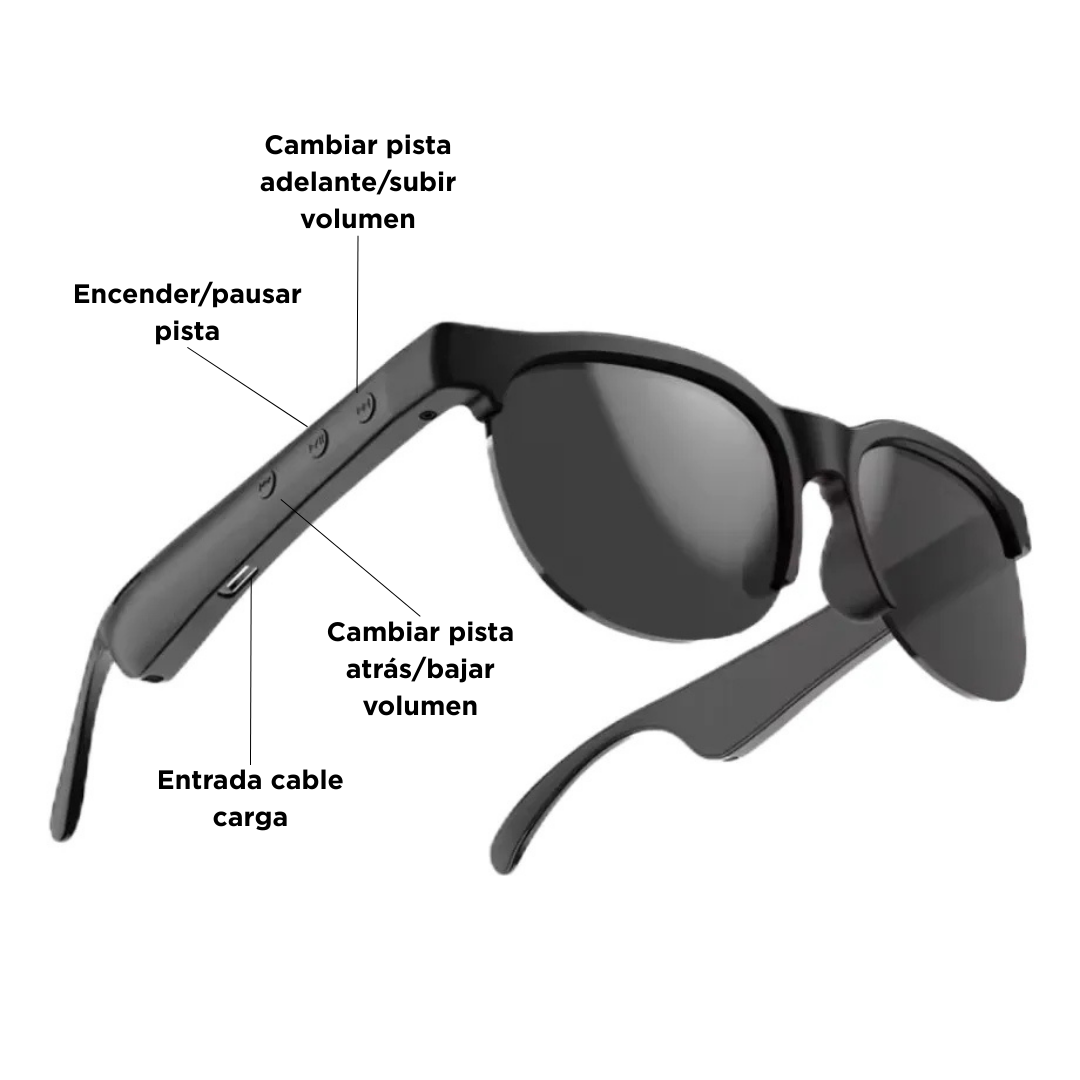 Lentes Inteligentes Bluetooth