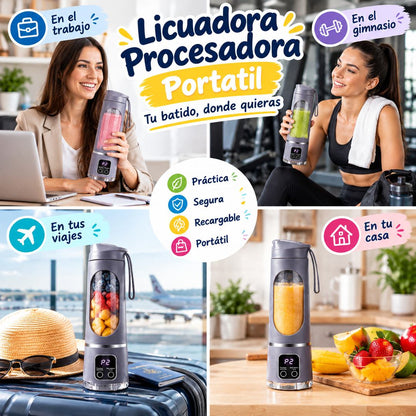 Licuadora Procesadora Portátil