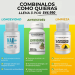 TriPack NAD + Ashwagandha + Candida