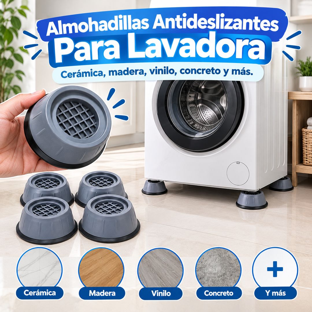 Almohadillas Antideslizantes Para Lavadora