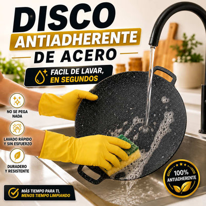 Disco Antiadherente de Acero