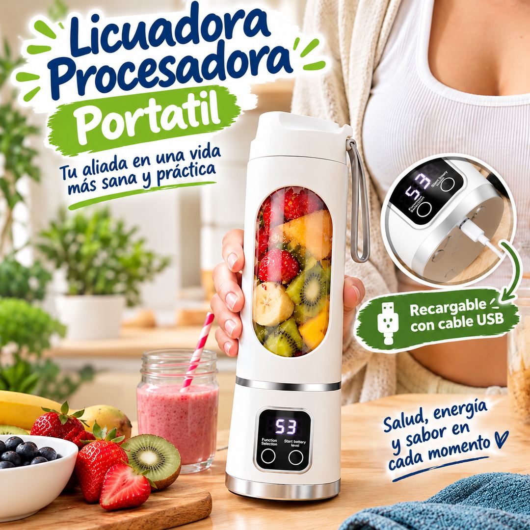 Licuadora Procesadora Portátil