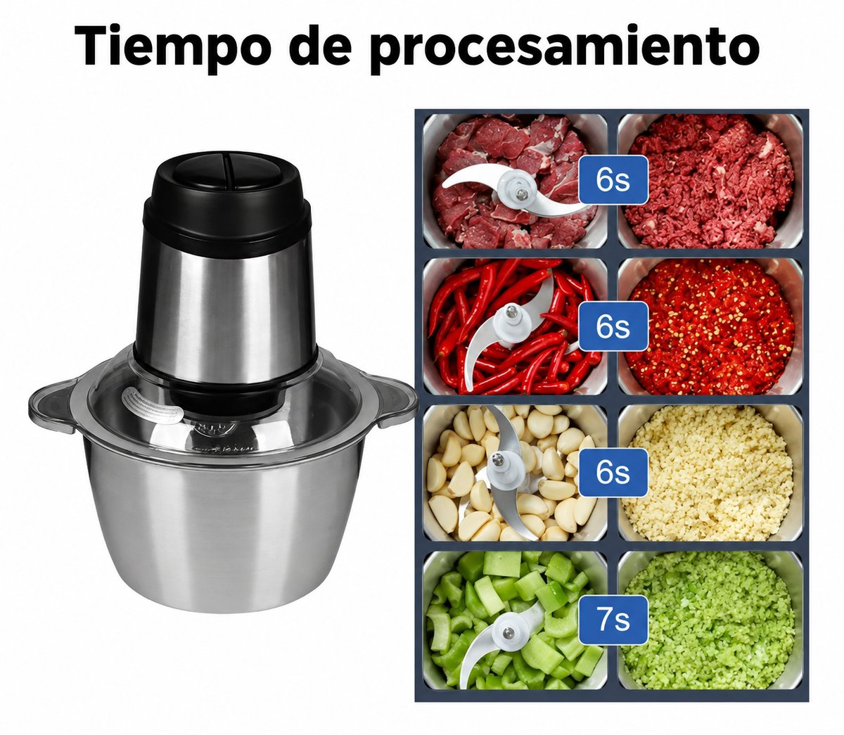 Picadora de Carnes y Verduras