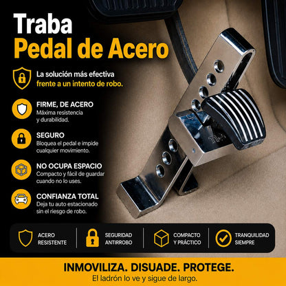 Traba Pedal de Acero