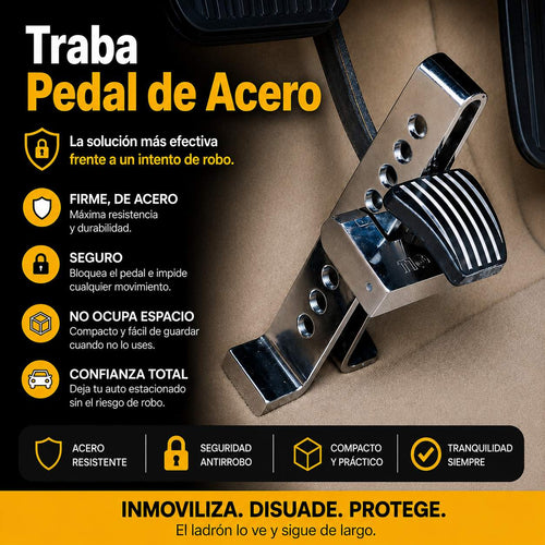 Traba Pedal de Acero